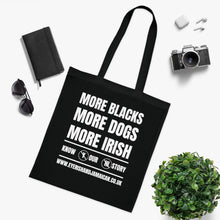 Load image into Gallery viewer, More Blacks Cotton Tote