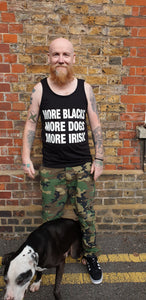 More Blacks More Dogs More Irish Vest BLACK
